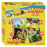 Maya de Bij Puzzel, 4in1