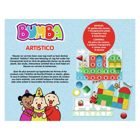 Bumba educatief spel - artistico - leer kleuren en vormen herkennen