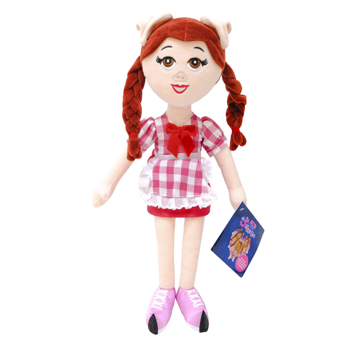 Studio 100 k3 knuffelpop hanne met muziek, 40cm