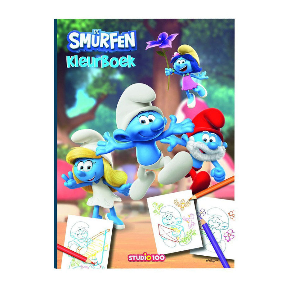 Studio 100 de smurfen kleurboek