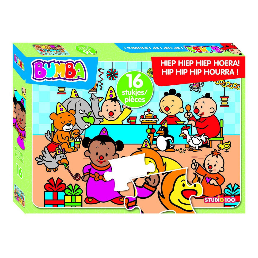 Studio 100 Legpuzzel Hiep Hiep Hiep Hoera, 16st.