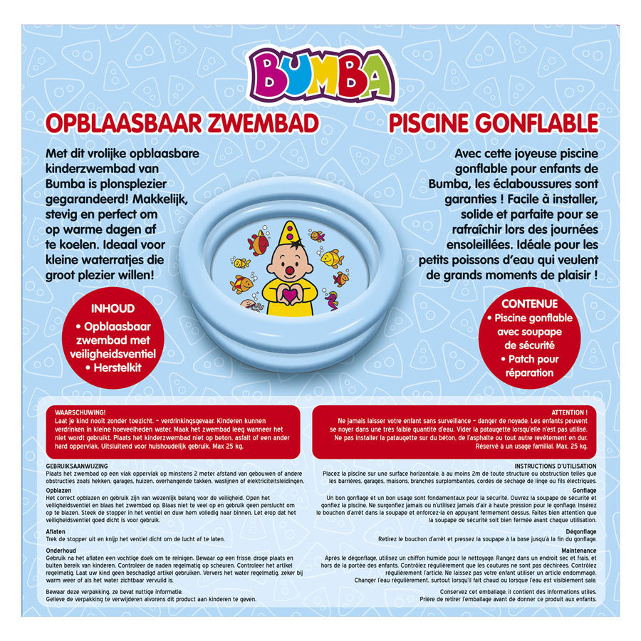 Studio 100 bumba zwembad visjes - 80cm