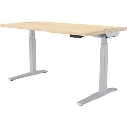 Zit-sta-bureau fellowes levado esdoorn