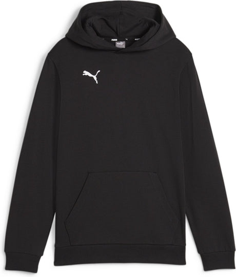 Puma teamgoal casuals hoody jr jongens sporttrui - black- white