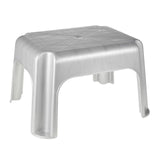 Keeeper opstapje 36,5x30x24cm zilver
