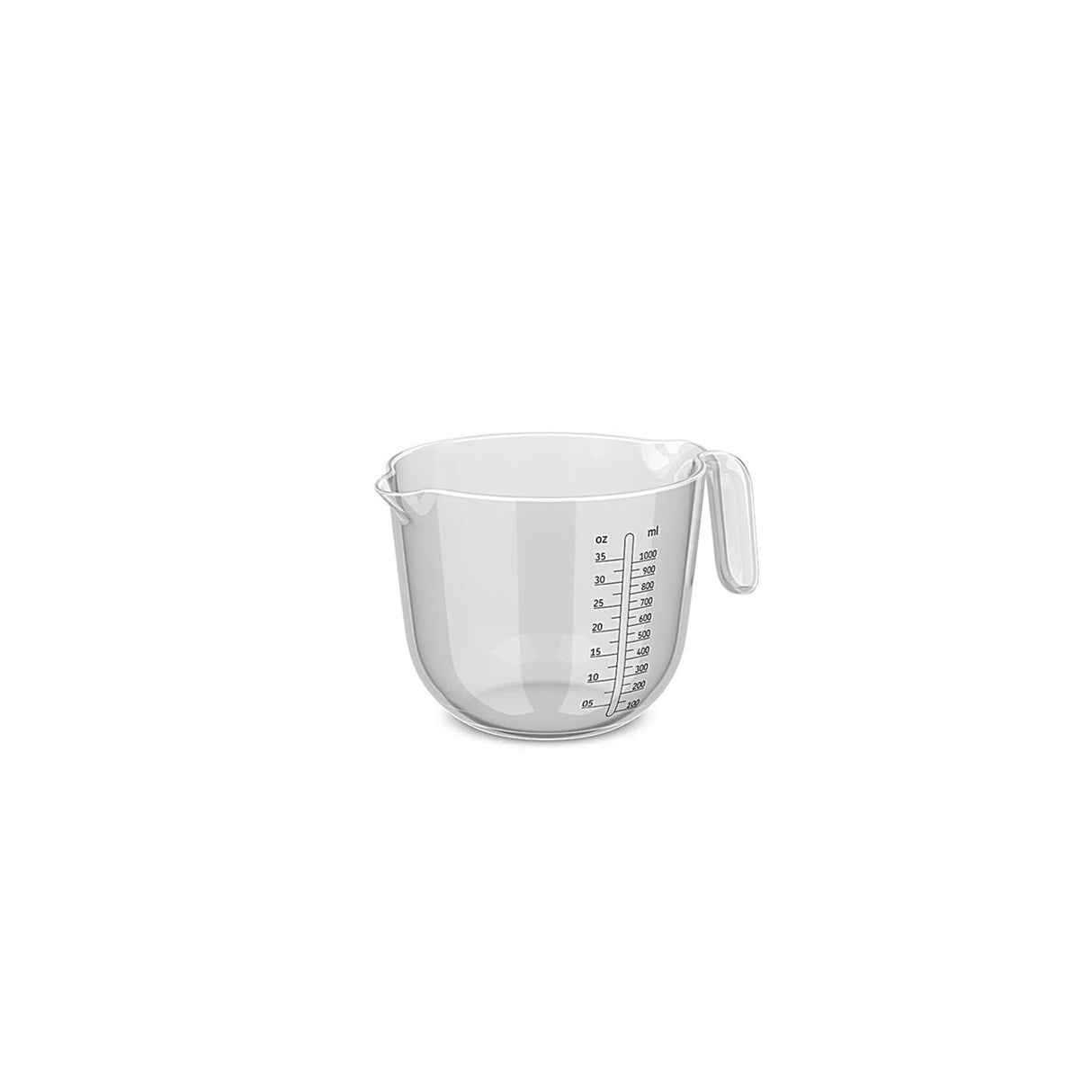 Mepal maatbeker chef it - 1 l - maataanduiding - vaatwasmachinebestendig - bakspullen - transparent