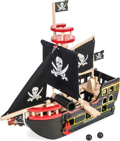 Letoyvan houten piratenschip le toy van tv246