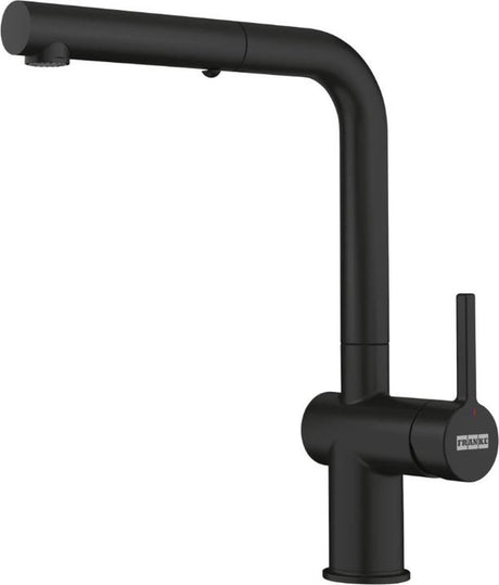 Franke active new - keukenkraan fn 6110.901, met uittrekbare handdouche, mat zwart 115.0653.382