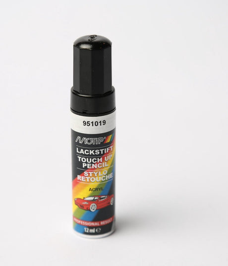 Motip 951019 - auto lakstift - zwart metallic - 12 ml