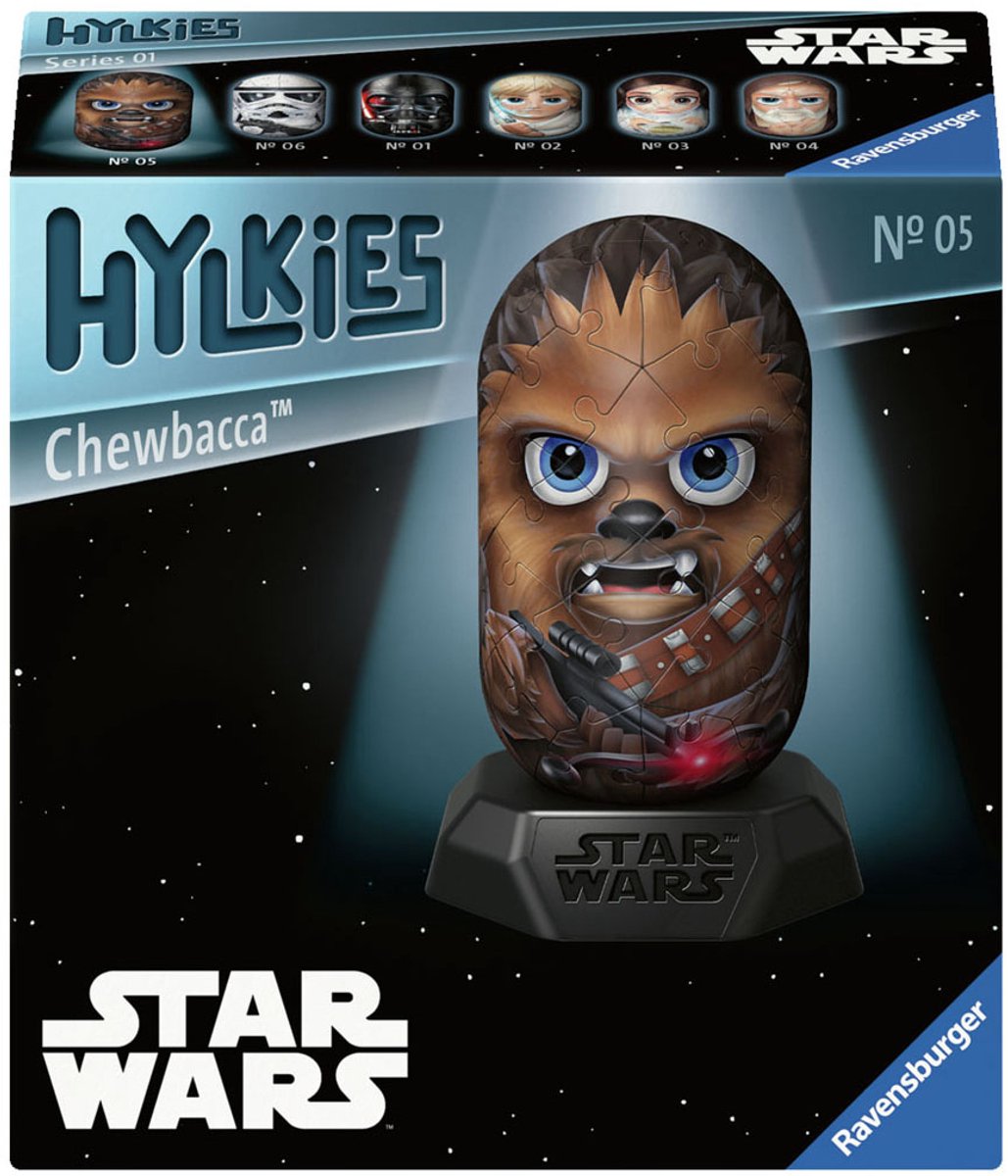 Ravensburger - hylkies - star wars chewbacca - capsule figuur