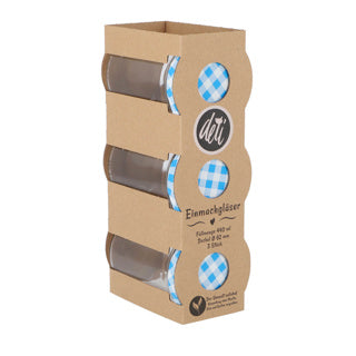 Jampot set 3 44 cl assorti | 3 stuks