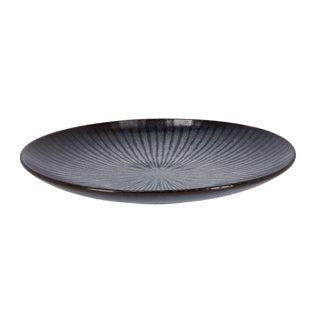 Cosy trendy bord plat d27,5xh3,6 cm atlantis stripe | 4 stuks