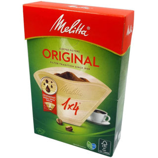 Litta me koffiefilters 1x4 80 stuks bruin | 4 stuks