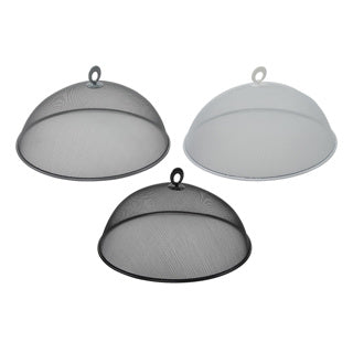Foodcover vliegen metaal 35cm 3 assorti | 6 stuks