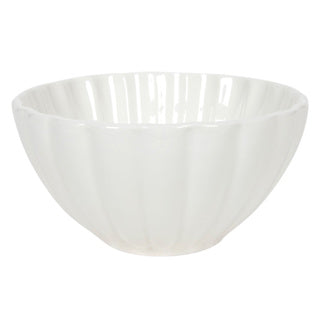 Schaal flower off white ø14cm | 6 stuks
