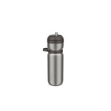 Mepal isoleerfles twist sport - 600 ml - twist en drink - lekdicht en geïsoleerd: 6u warm. 10u koud - vaatwasmachinebestendig - drinkflessen - graphite black