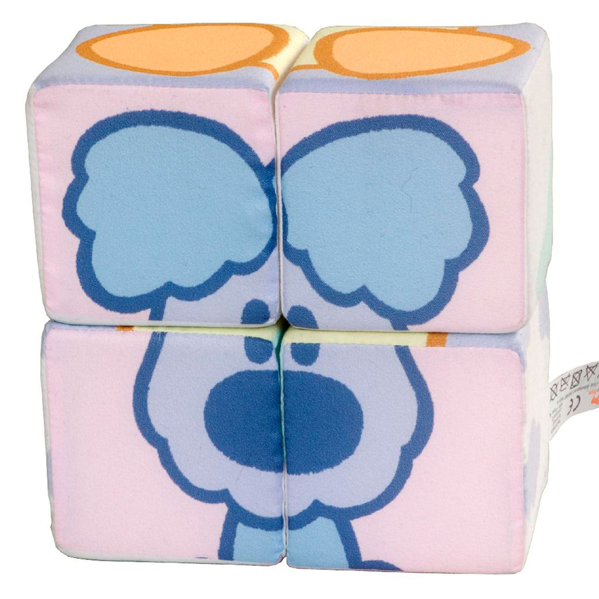 Rubo Toys Blokkenpuzzel en Pip junior 75 cm textiel