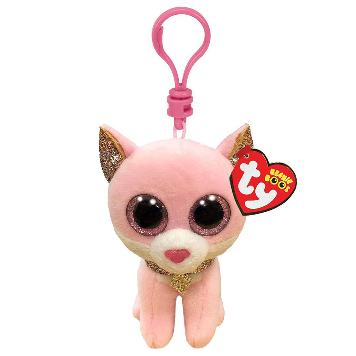 Ty Beanie Boo Boip Fiona Pink Kaz, 7cm