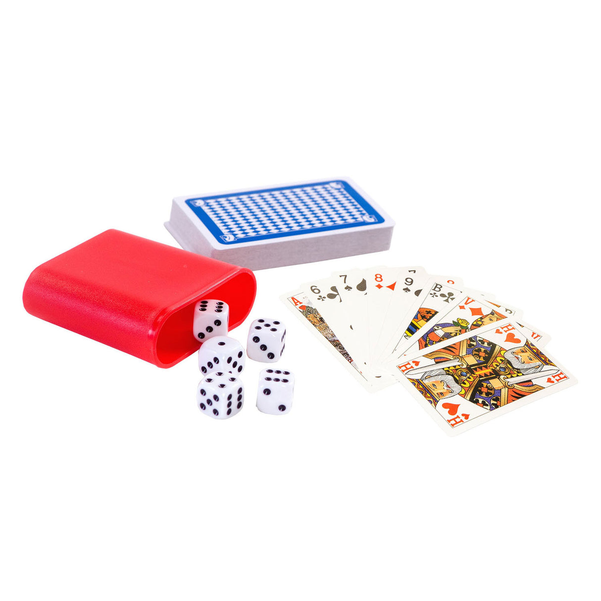 Clown Games 100 Kaart en Dobbel Spellen