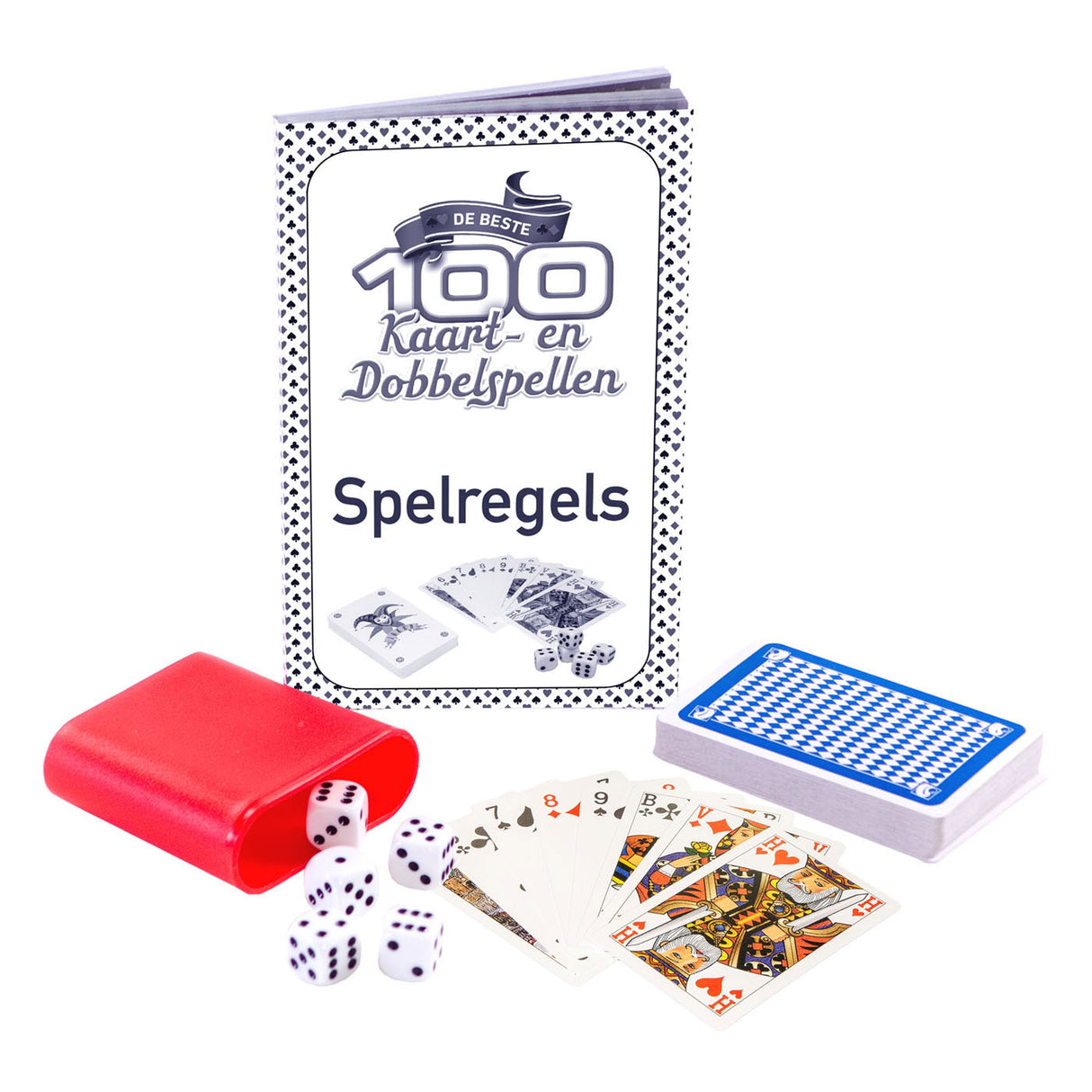 Clown Games 100 Kaart en Dobbel Spellen