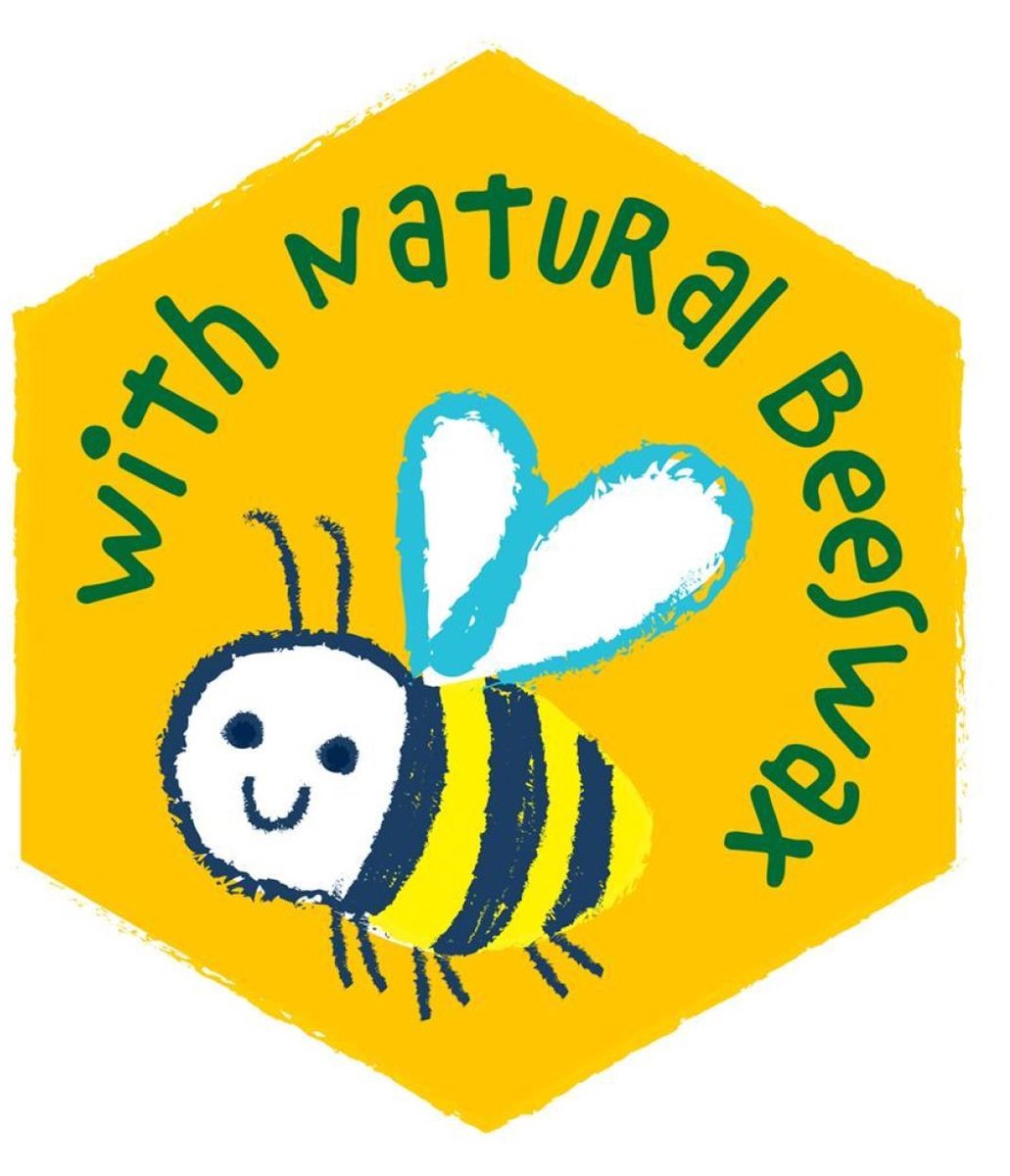 Haku yoka sensory geometrische krijtjes - 6 stuks - bevat 10% bijenwas - 18 maanden