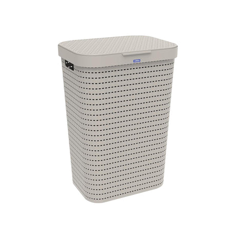Rotho wasbox country 55l cappuccino