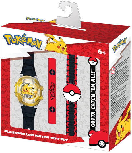 Gabby's poppenhuis horloge cadeauset pokemon - 4dlg.