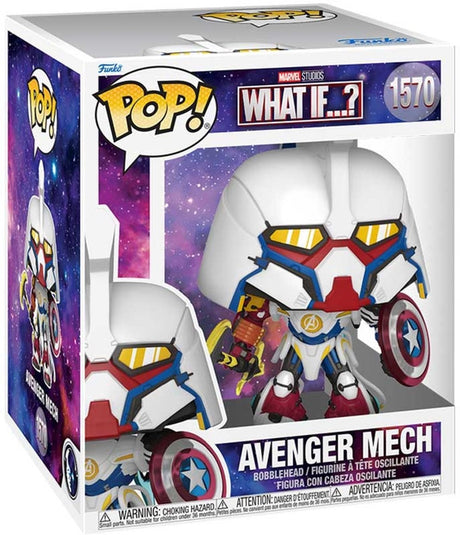 Funko pop! marvel: what if...? - avenger mech (6 inch) #1570