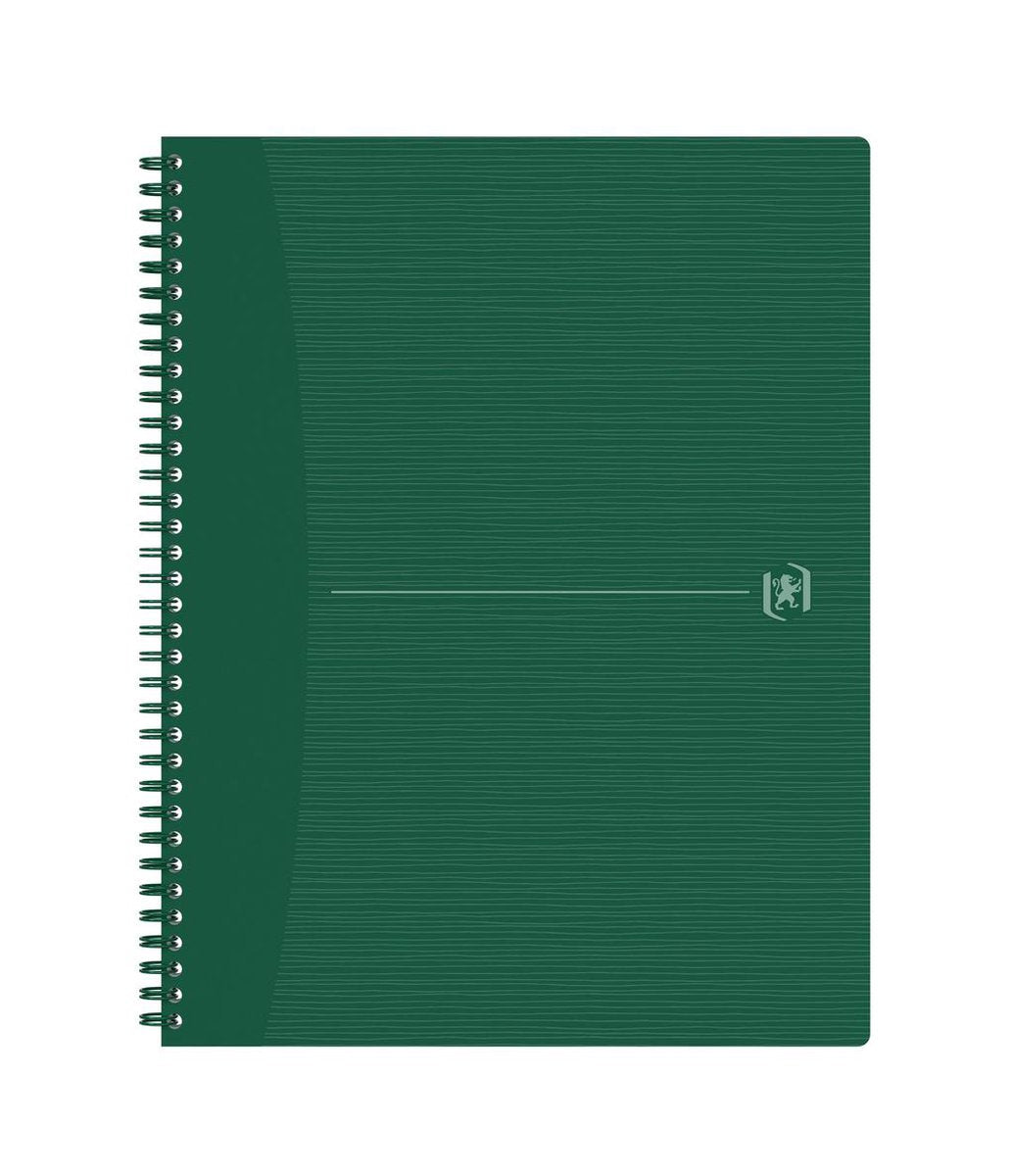 Oxford origins - duurzaam notitieboek - a4+ - gelijnd - 70 vel - groen