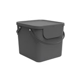 Rotho albula afvalscheiders - bpa vrij - 40l - zwart