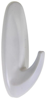 3m command decohaak, medium, draagvermogen 1,4 kg, wit, waterbestendig, blister van 2 stuks