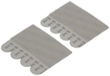 3m 1044678 - 17202c comm. schilderij strips small wit 8 card | 5 stuks