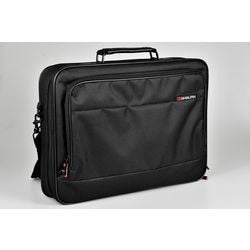 Laptopschoudertas monolith zwart