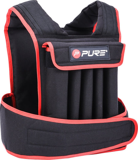 Pure2improve - gewichtsvest met zandvulling - verstelbaar in gewicht - tot 20kg