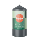 Bolsius stompkaars 120 58 stormy grey
