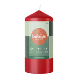 Bolsius stompkaars 120 58 delicate red