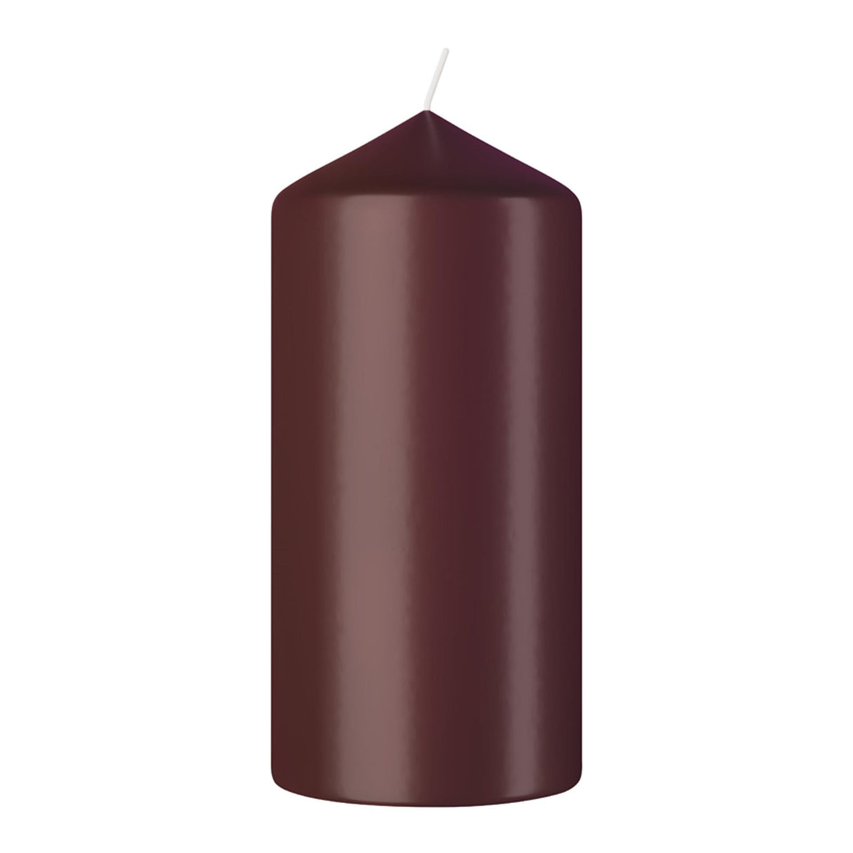 Bolsius stompkaars 120 58 velvet red