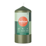 Bolsius stompkaars 120 58 fresh olive