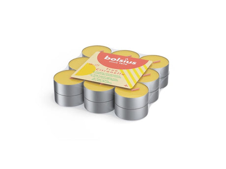 Bolsius geurtheelichten true citronella 18st 4-uurs
