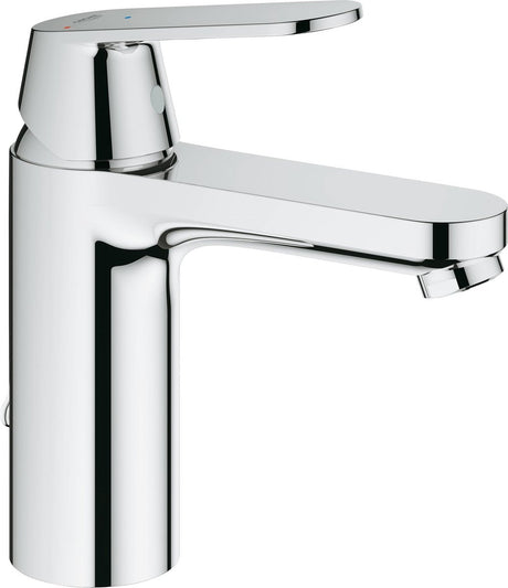 Grohe eurosmart cosmopolitan wastafelkraan - medium uitloop - met trekwaste - chroom - waterbesparend