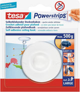Tesa powerstrips plafondhaak - wit