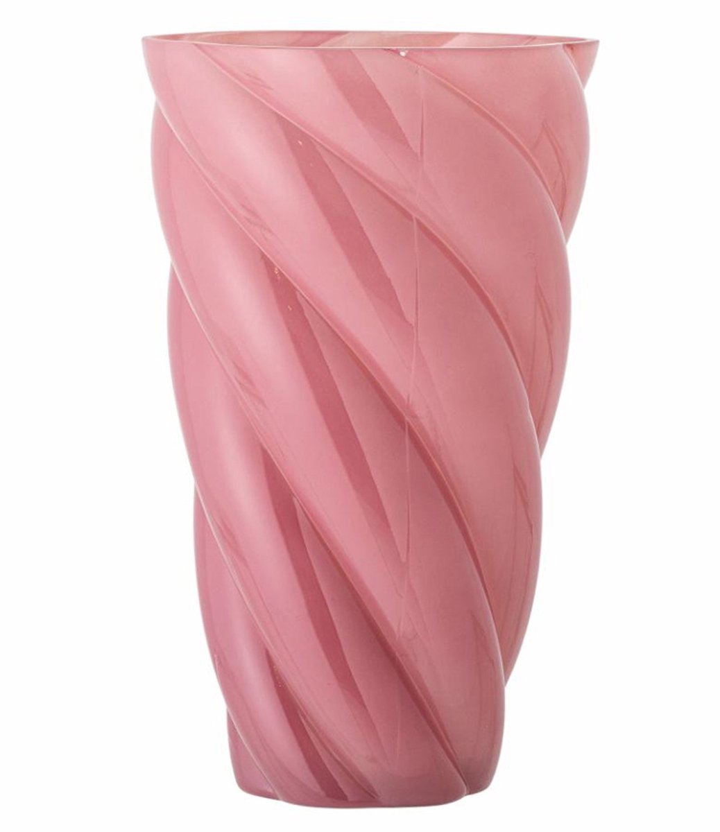 Bloomingville vaas glas rose callo 29cm