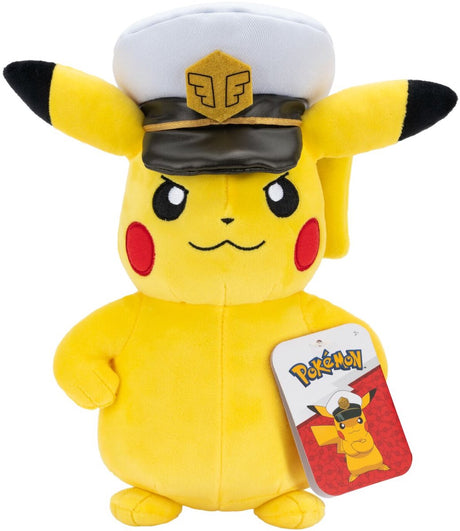 Jazwares pokémon - 20cm plush - captain pikachu