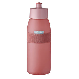 Mepal ellipse sportbidon 500 ml vivid mauve | 2 stuks