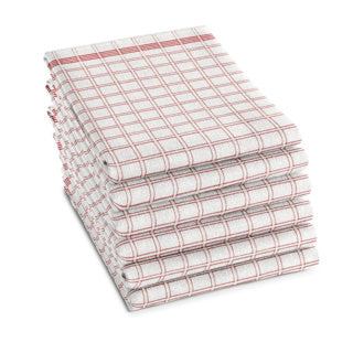 Ddddd theedoek nation 65 x 65 rood | 6 stuks