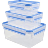 Tefal masterseal fresh k3028912 vershouddoos - set van 3 - 100% lekvrij - vershoudbakjes - geschikt voor mealprep