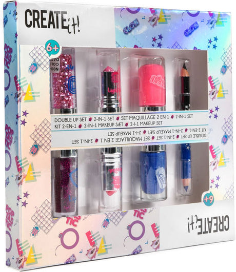 Create it! poptastic dubbelzijdig make-up set