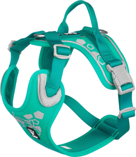 Hurtta - hondentuig - weekend warrior - harness voor honden - kleur: peacock - 40-45 cm