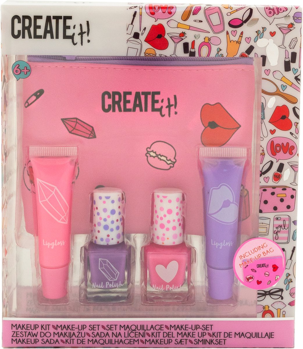 Create it! beauty make-up set in etui