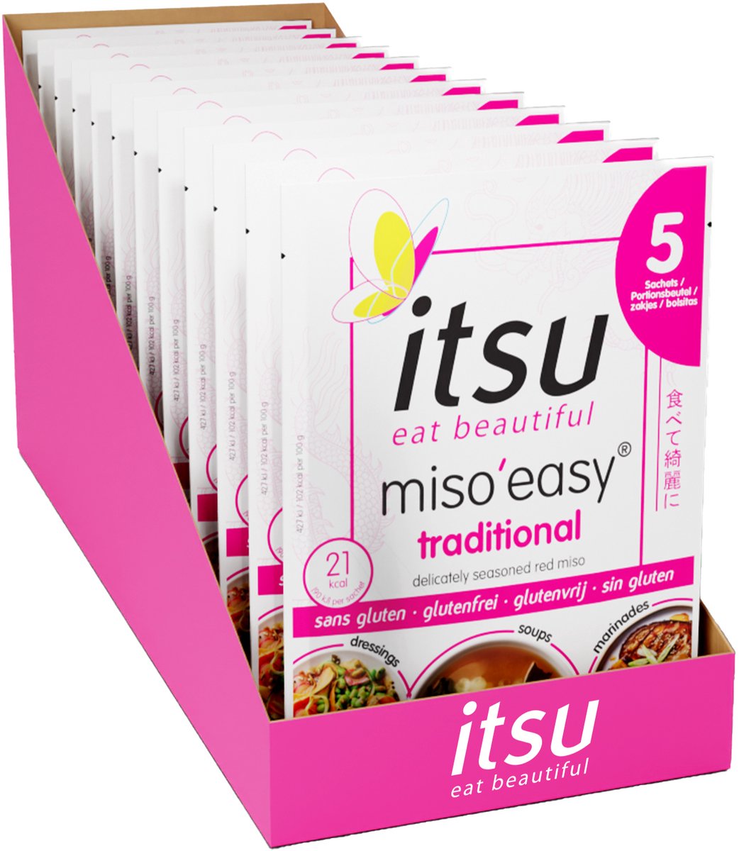 Itsu miso easy traditional 12 x 105 gram